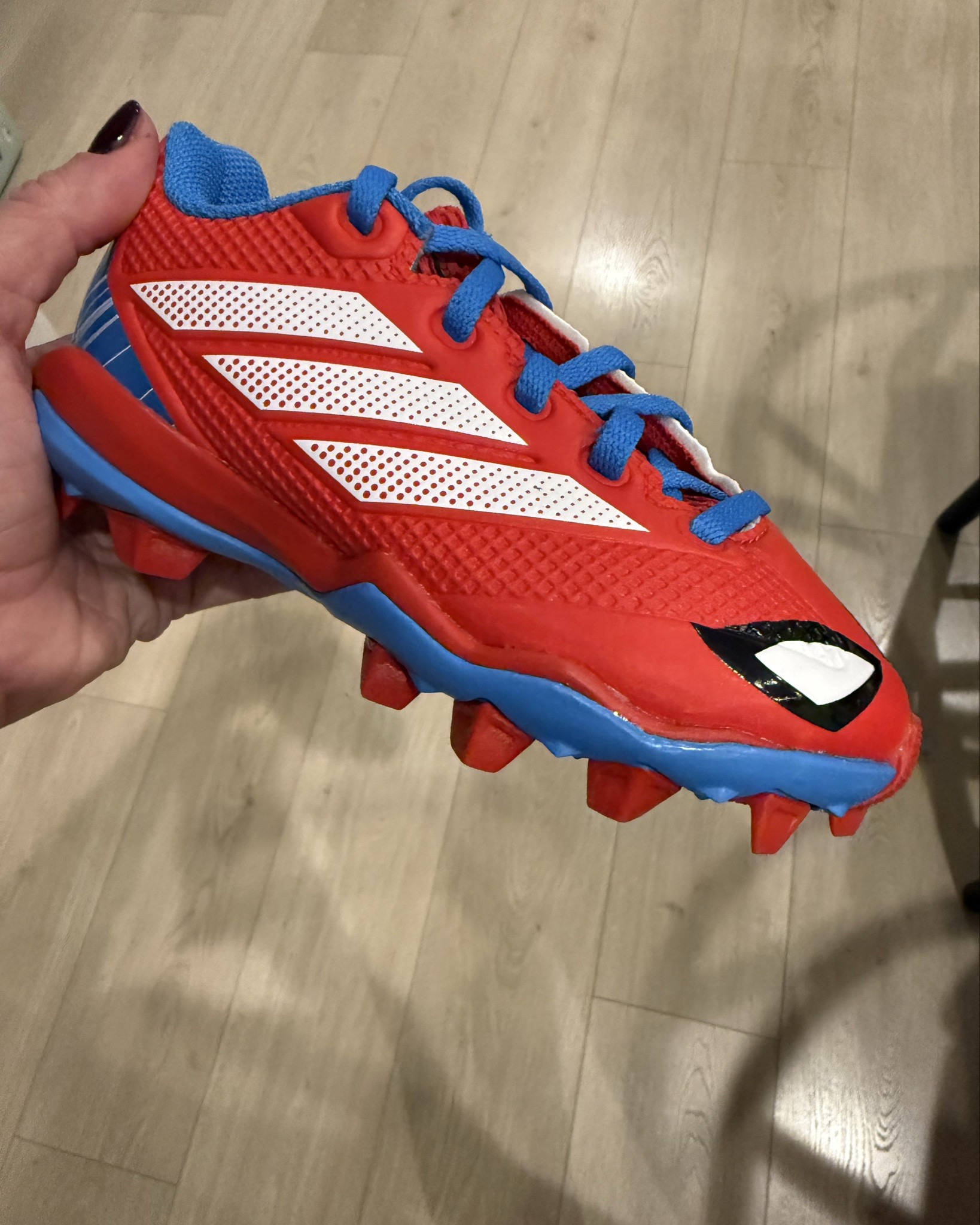 Spiderman baseball cleats! 
Baseball season 
Boy cleats 

#LTKKids