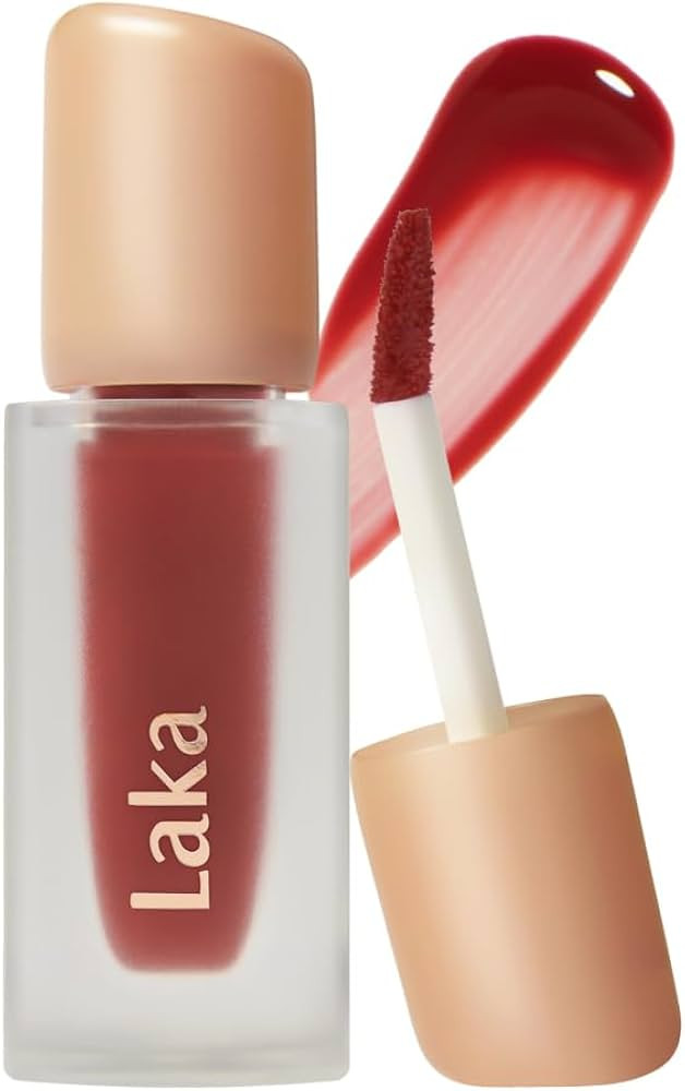 Laka Fruity Glam Tint, 4.5g/0.15oz, Glowing Lip Stain with Wide Color Spectrum, Hydrating & Light... | Amazon (US)