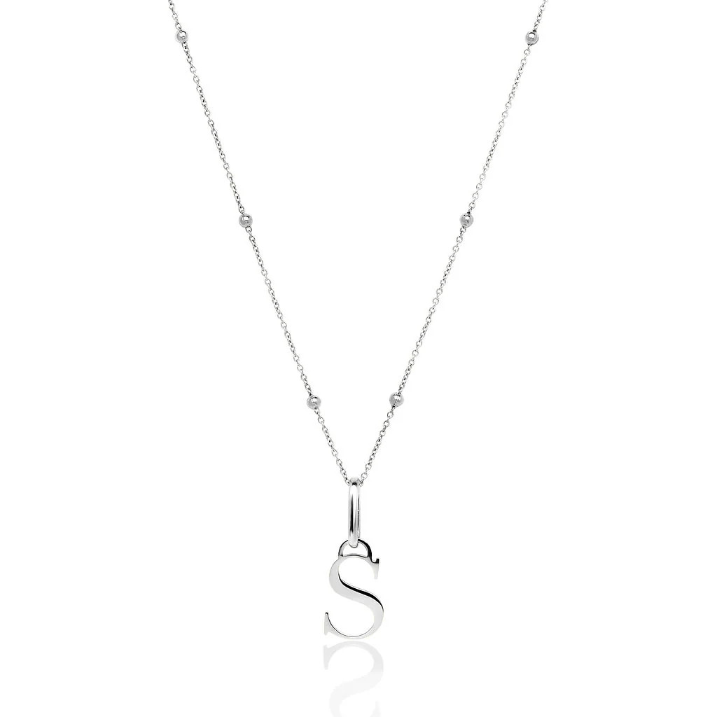 Initial Necklace (Silver) | Abbott Lyon