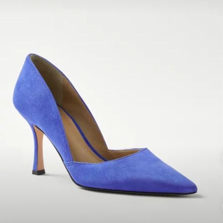 Ann Taylor suede Heliotrope pointed toe pumps for Autumns #hocautum

#LTKshoecrush #LTKunder100 #LTKworkwear