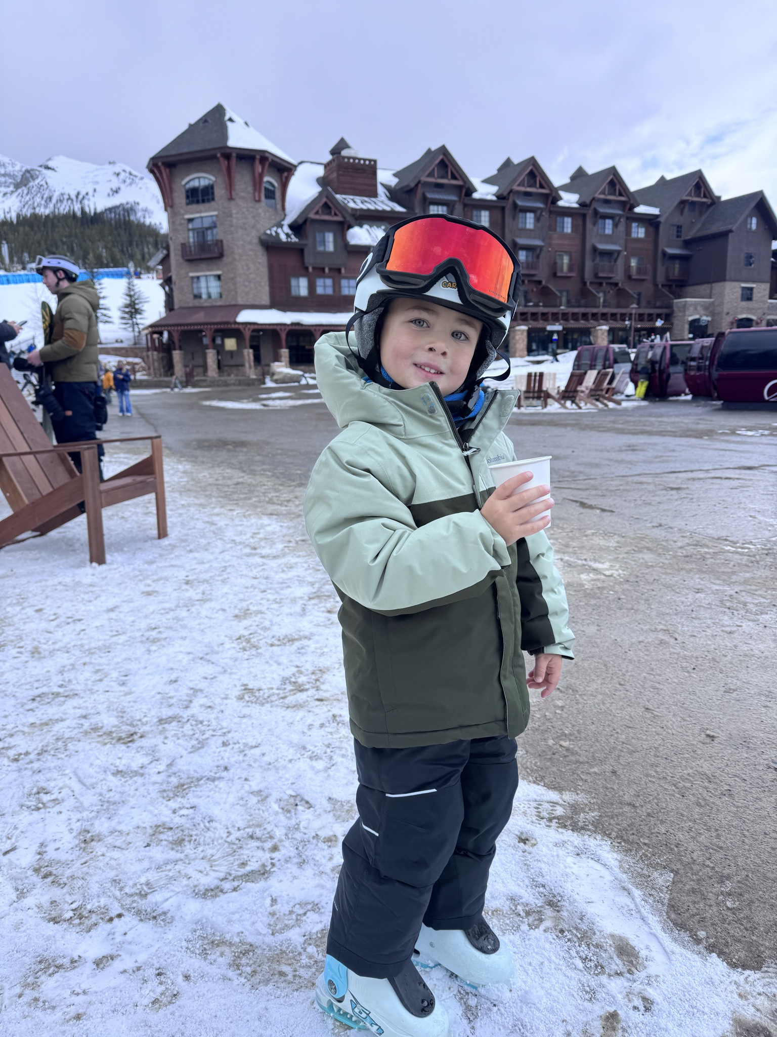 Future ski pro in the making. 🏔️
These Oakley Youth ski goggles kept his little eyes protected and fog-free all day on the mountain. 

#LTKKids #LTKTravel #LTKmomlife