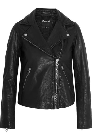 Moto leather biker jacket | NET-A-PORTER (US)