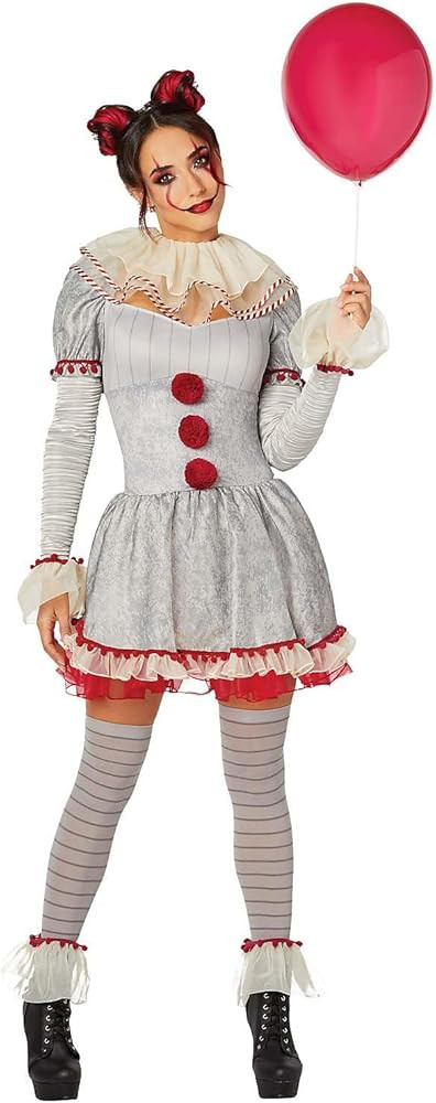 Spirit Halloween It Adult Pennywise Dress Costume | Officially Licensed | Clown Cosplay | TV and ... | Amazon (US)