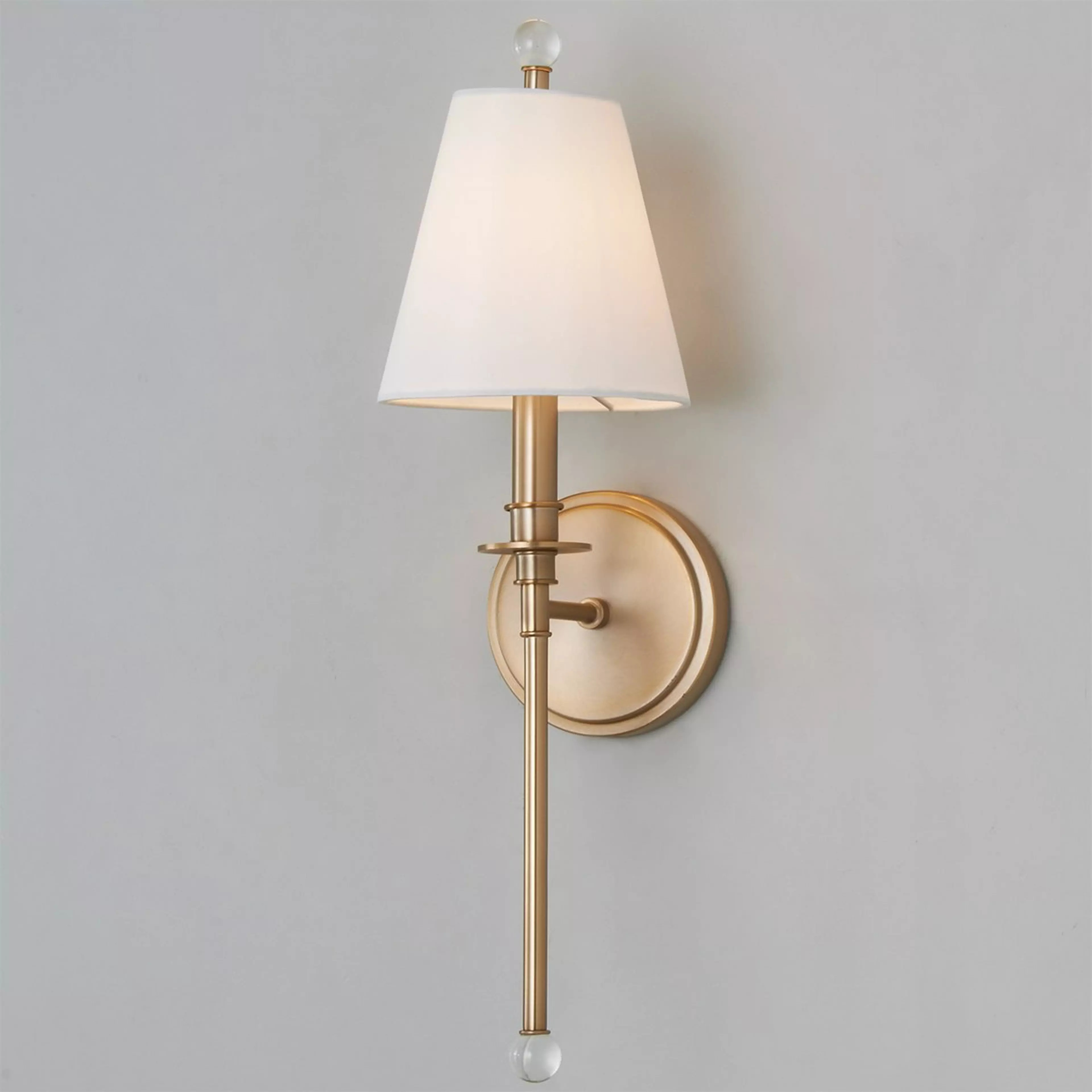 Sleek Adorned Bar Sconce | Shades of Light