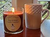 Soy Candle Jar, Salted Caramel, Fall Candle Decor | Amazon (US)