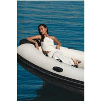 Kensley Broderie Halter Top - White I MESHKI I Size S | MESHKI US