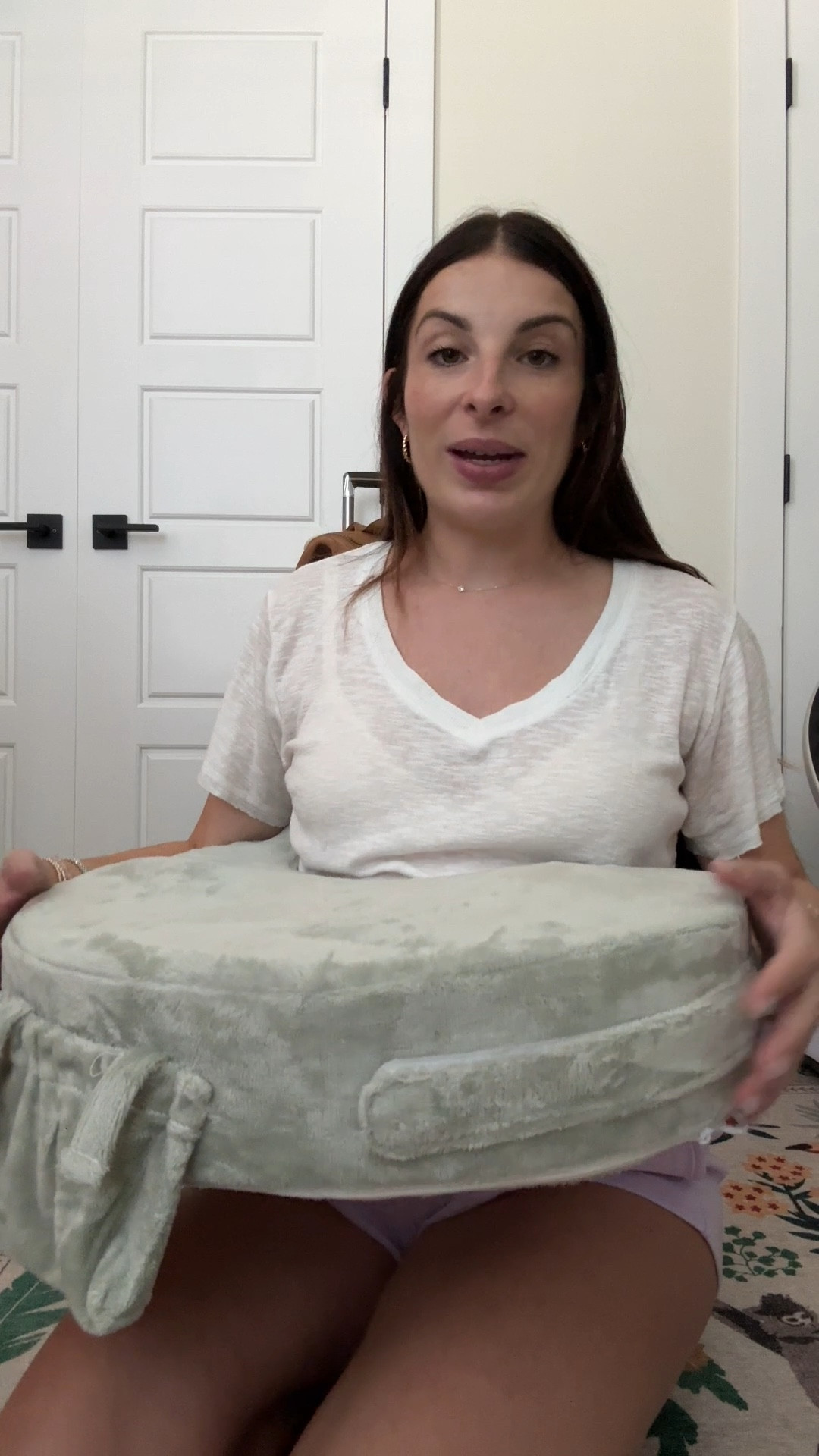 First impression of my brest friend nursing pillow 

#LTKBaby #LTKVideo