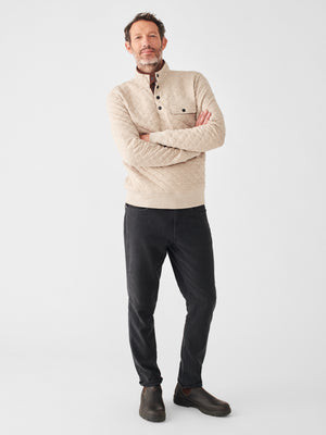 Epic Quilted Fleece Pullover | Faherty