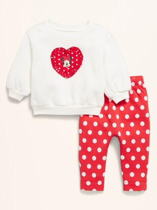 Old Navy x Disney Minnie Mouse Sweatshirt and Sweatpants Set for Baby | Old Navy (CA)