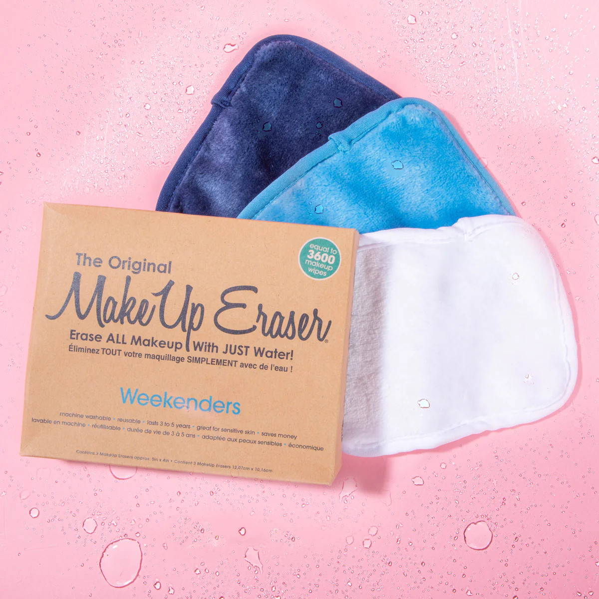 Weekenders Blue 3-Day Set | MakeUp Eraser