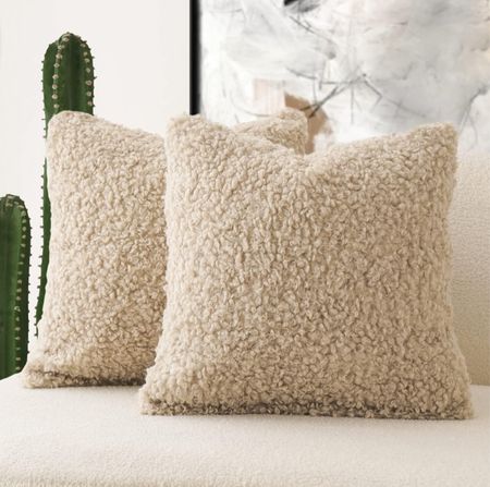 "Transform your space with cozy vibes! 🌟 Check out these 2 Pieces Faux Fur Throw Pillow Covers – perfect for adding a touch of warmth and style. Elevate your decor with Sherpa luxury! ✨  more colors #HomeDecor #Promotion"

#LTKhome #LTKbeauty