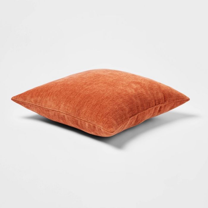 2pk Chenille Square Throw Pillows - Threshold™ | Target