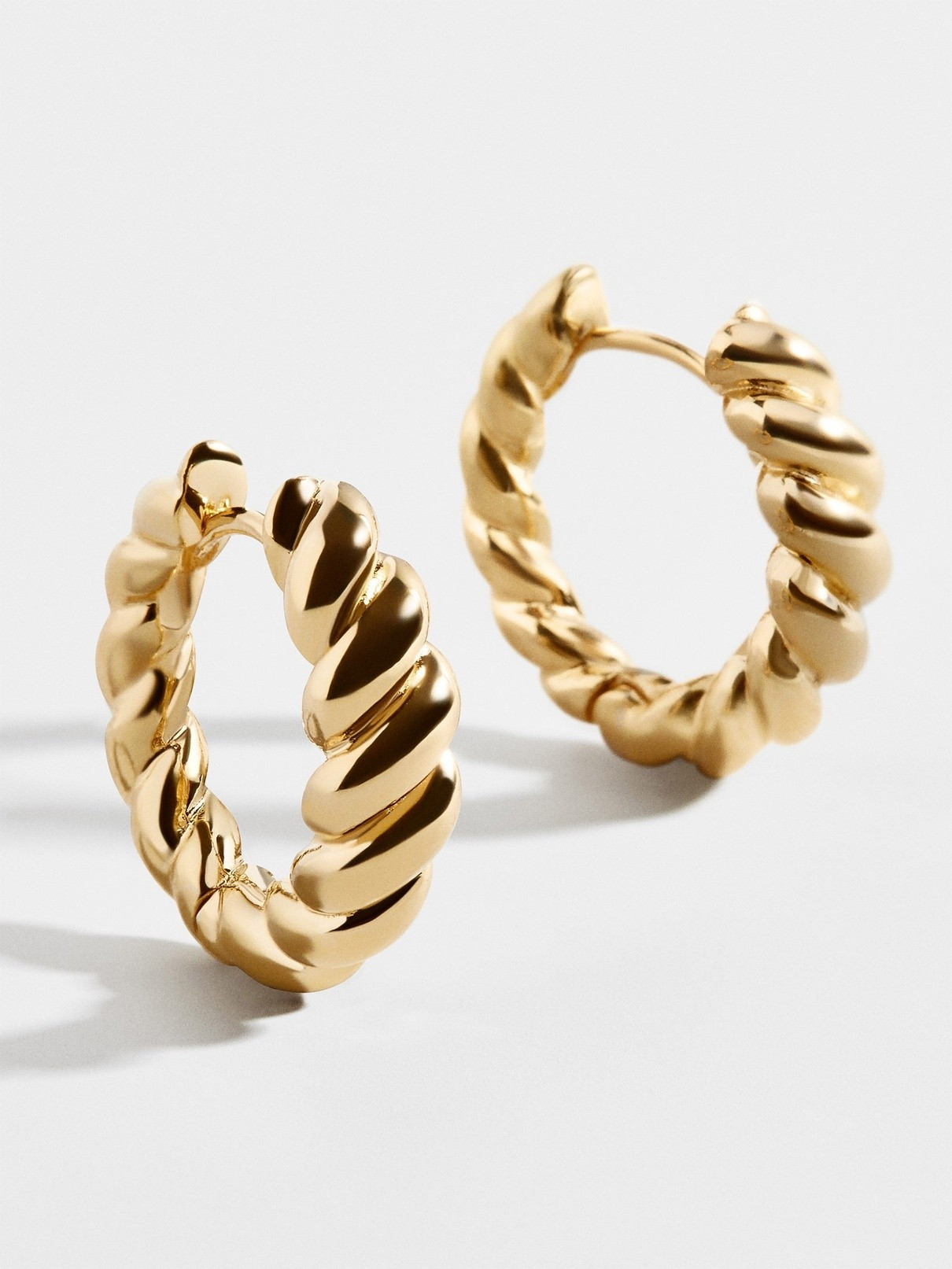 Spira 18K Gold Vermeil Huggie Hoops | BaubleBar (US)