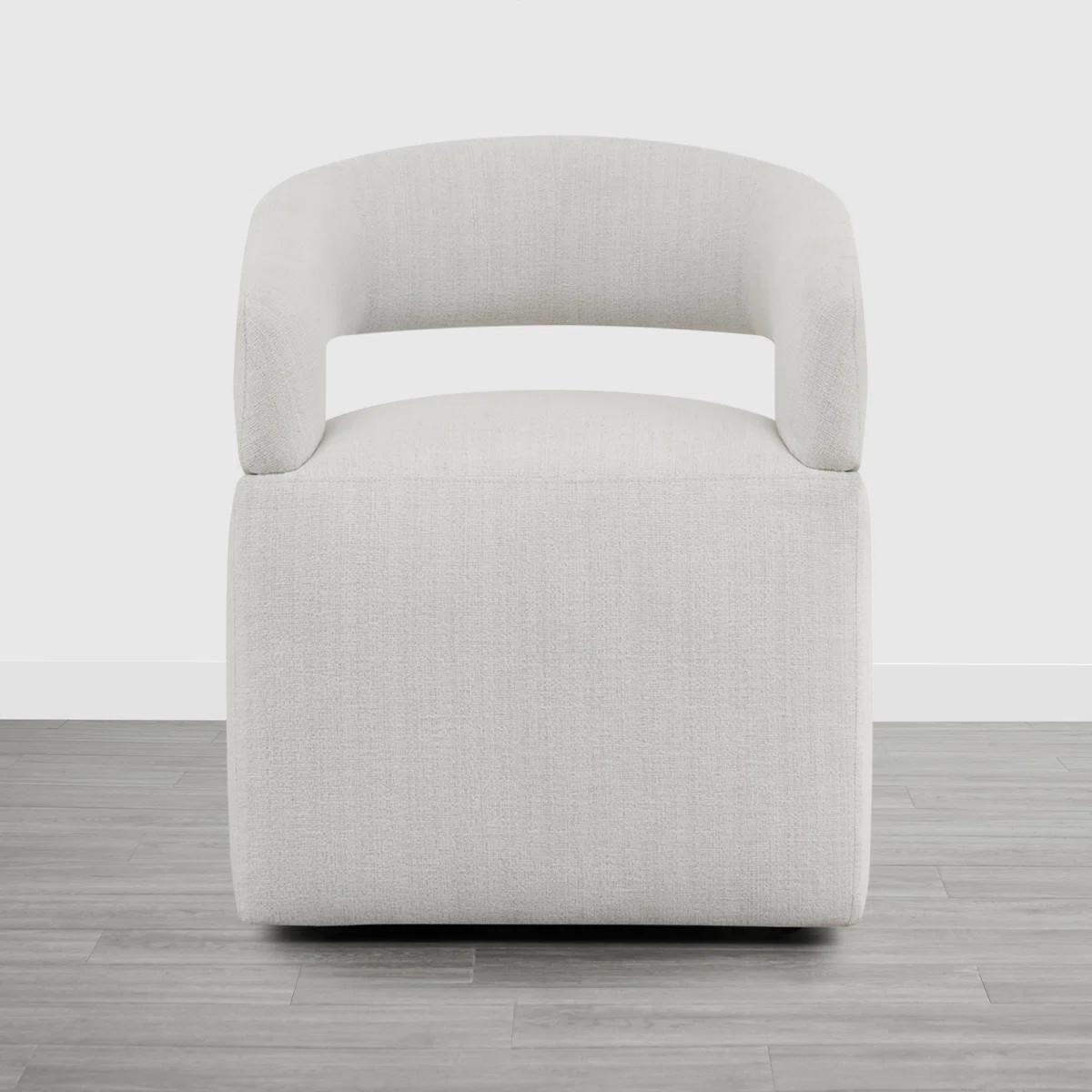Doley Performance Fabric Dining Chair with Hidden Casters | Wayfair North America