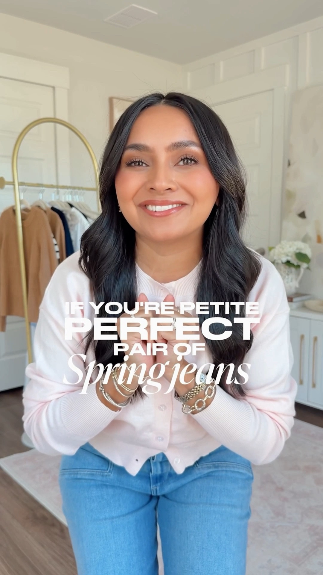 White tanks size xs petite TTS
Pink cardigan size small TTS
Jeans size 26 petite TTS 25” inseam in color Vail - also linked the same jeans in a similar color 
Sneakers size 6 TTS

Casual spring outfit!
Petite denim spring jeans 

#LTKPetite #LTKgrwm #LTKootd