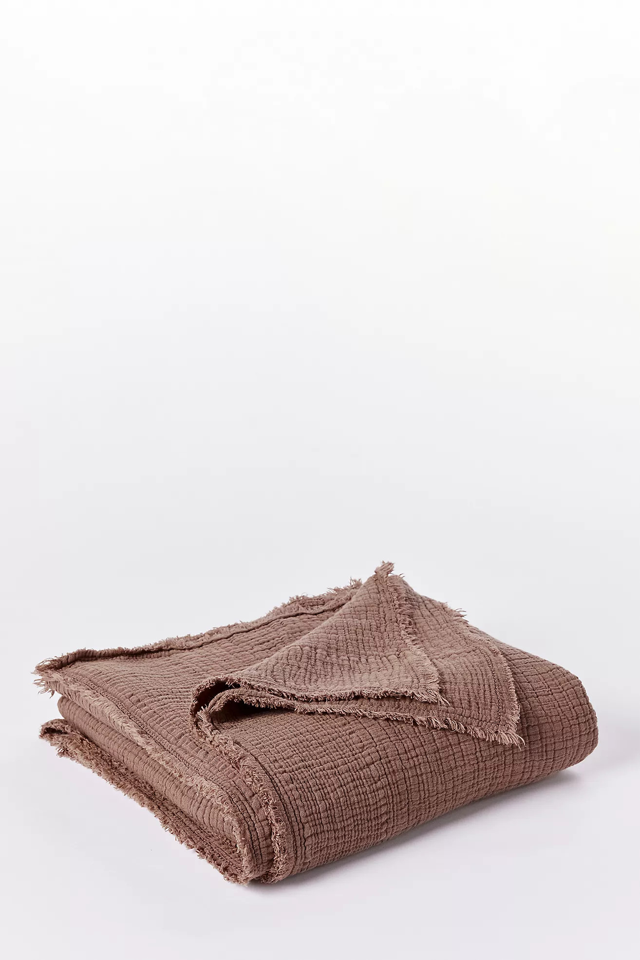 Coyuchi Topanga Organic Matelasse Throw | Anthropologie (US)
