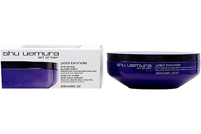 SHU UEMURA ART OF HAIR yūbi blonde anti-brass purple mask 200ml | Amazon (US)