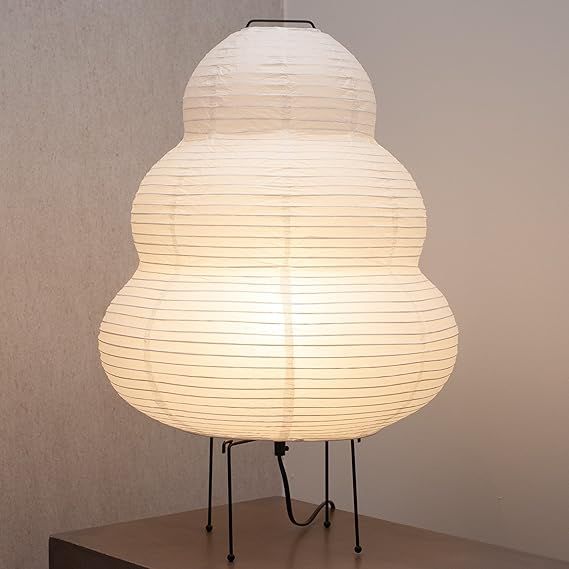 Nogy Noguchi Style Lamp • Akari Lamp • Japanese Lamp • Floor Paper Lamp • Rice Paper Floo... | Amazon (US)