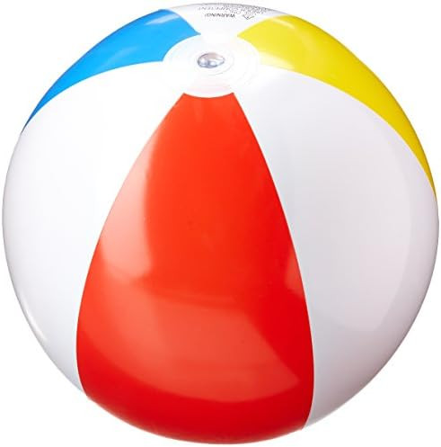 Intex FBA_59020Ep 3 Pack Glossy Panel Colorful Beach Ball Inflatable Pool, 20" | Amazon (US)