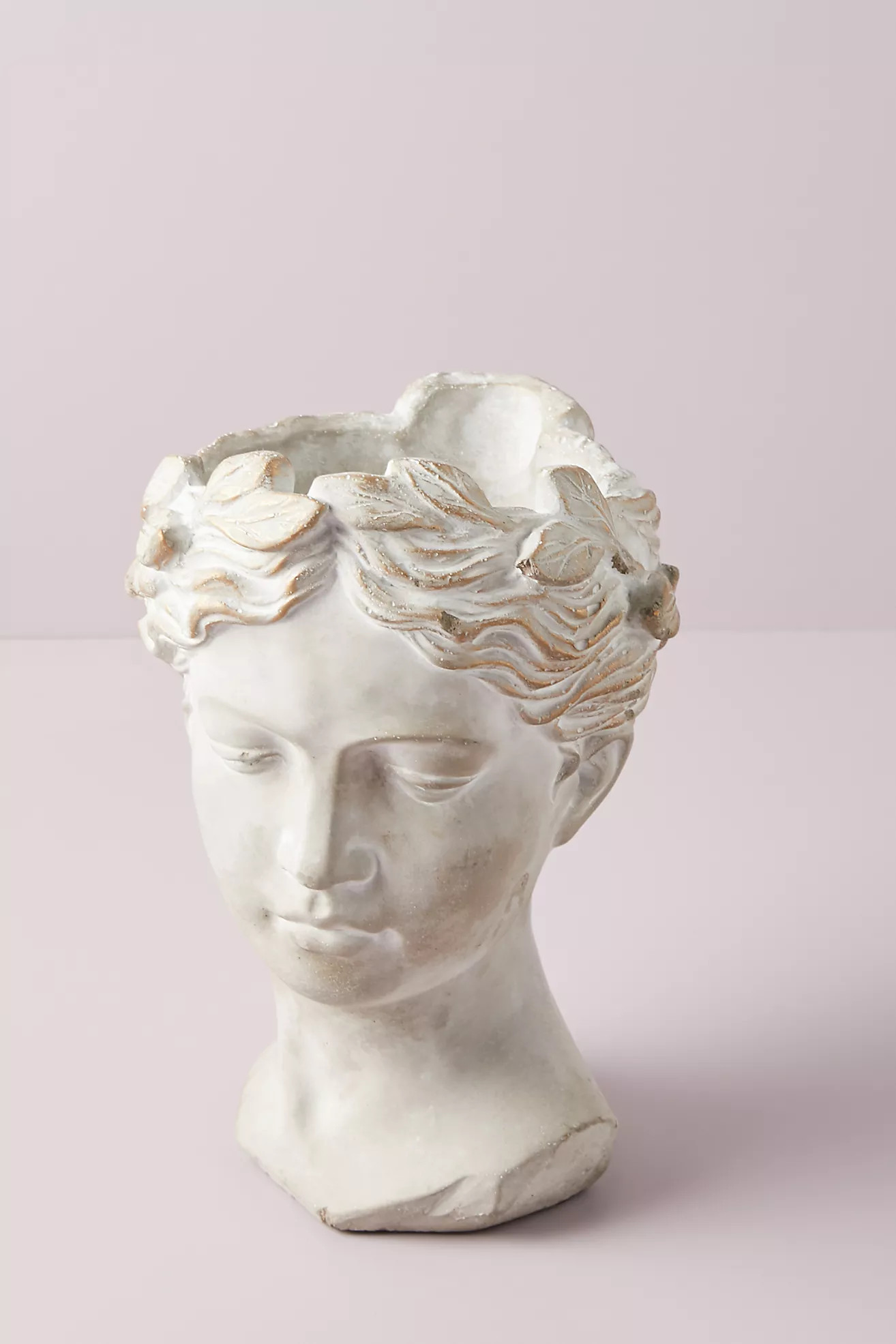 Grecian Bust Pot | Anthropologie (US)