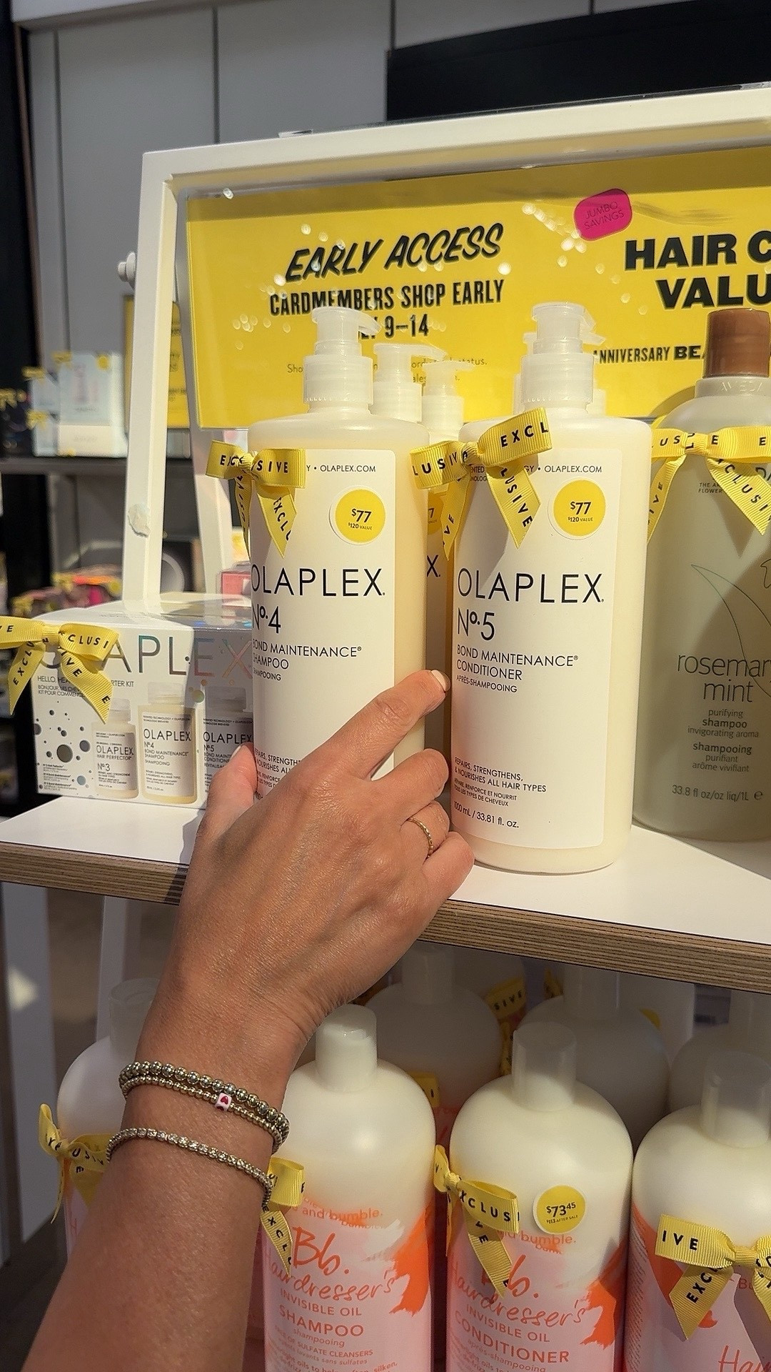 Olaplex will be on sale during the Nordstrom Anniversary Sale! Their set comes with travel size olaplex bottles too!

#LTKSeasonal #LTKFindsUnder100 #LTKSaleAlert