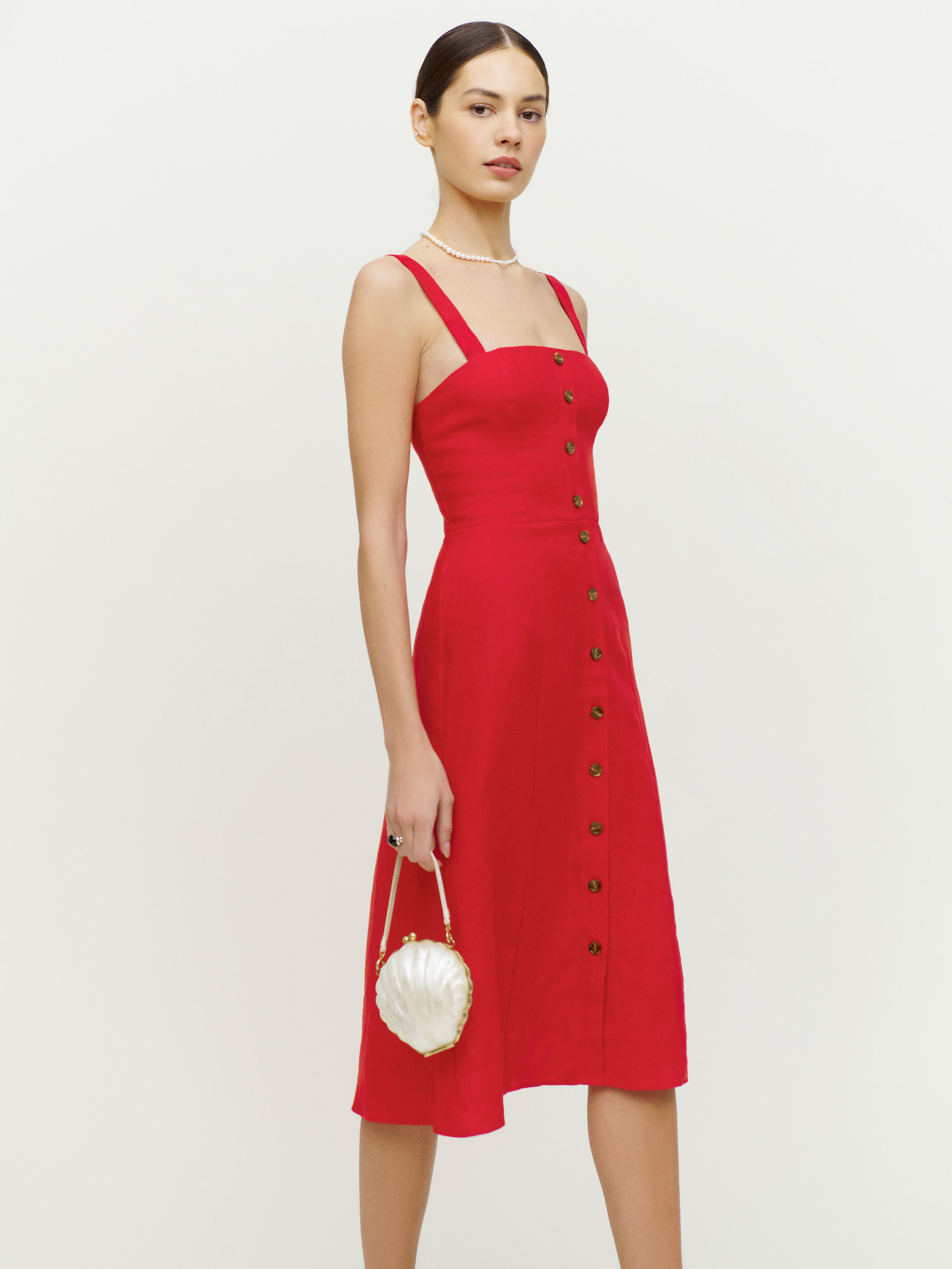 Folsom Linen Dress | Reformation (Global)