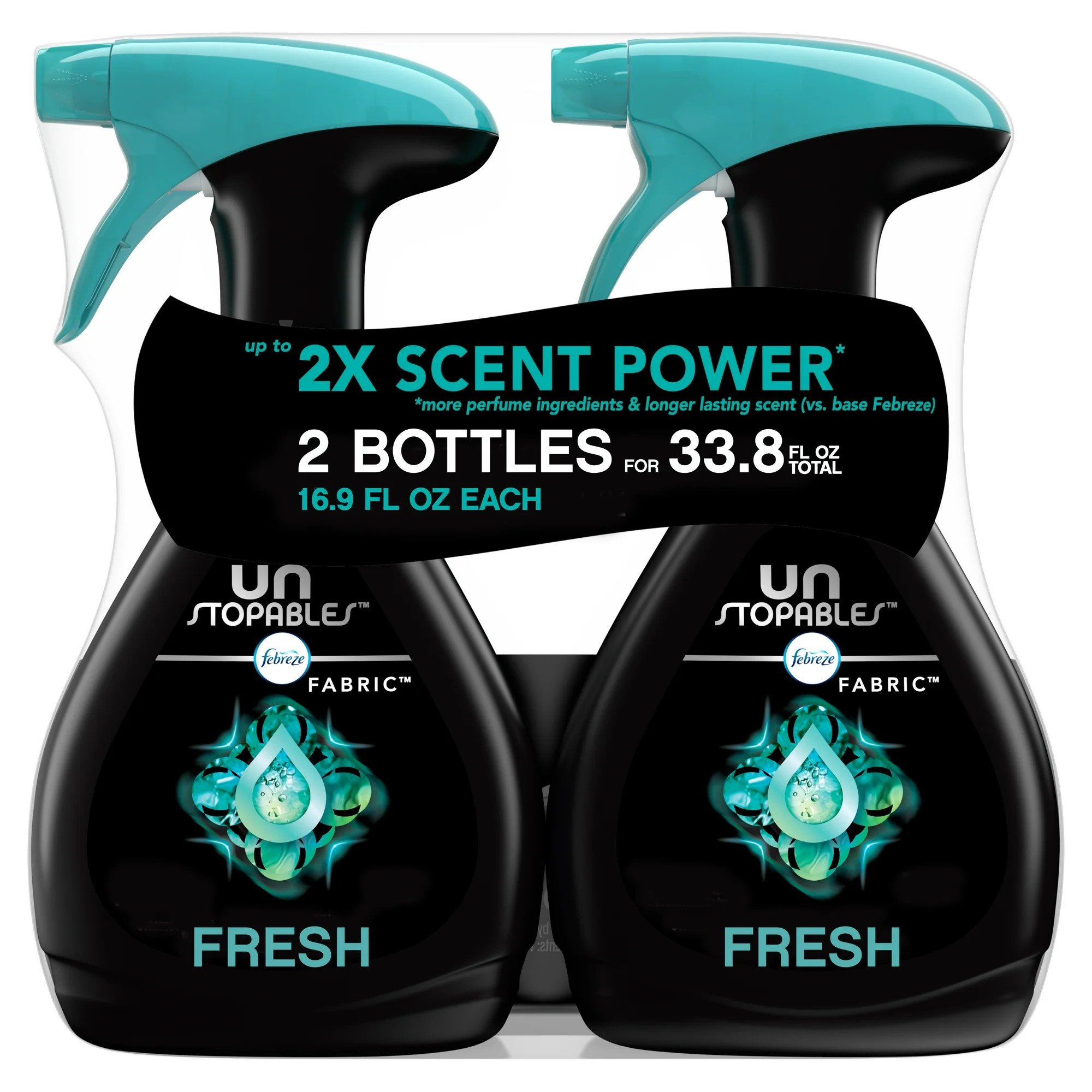 Febreze Unstopables Fabric Refresher, Fresh, 2x16.9 fl oz | Walmart (US)