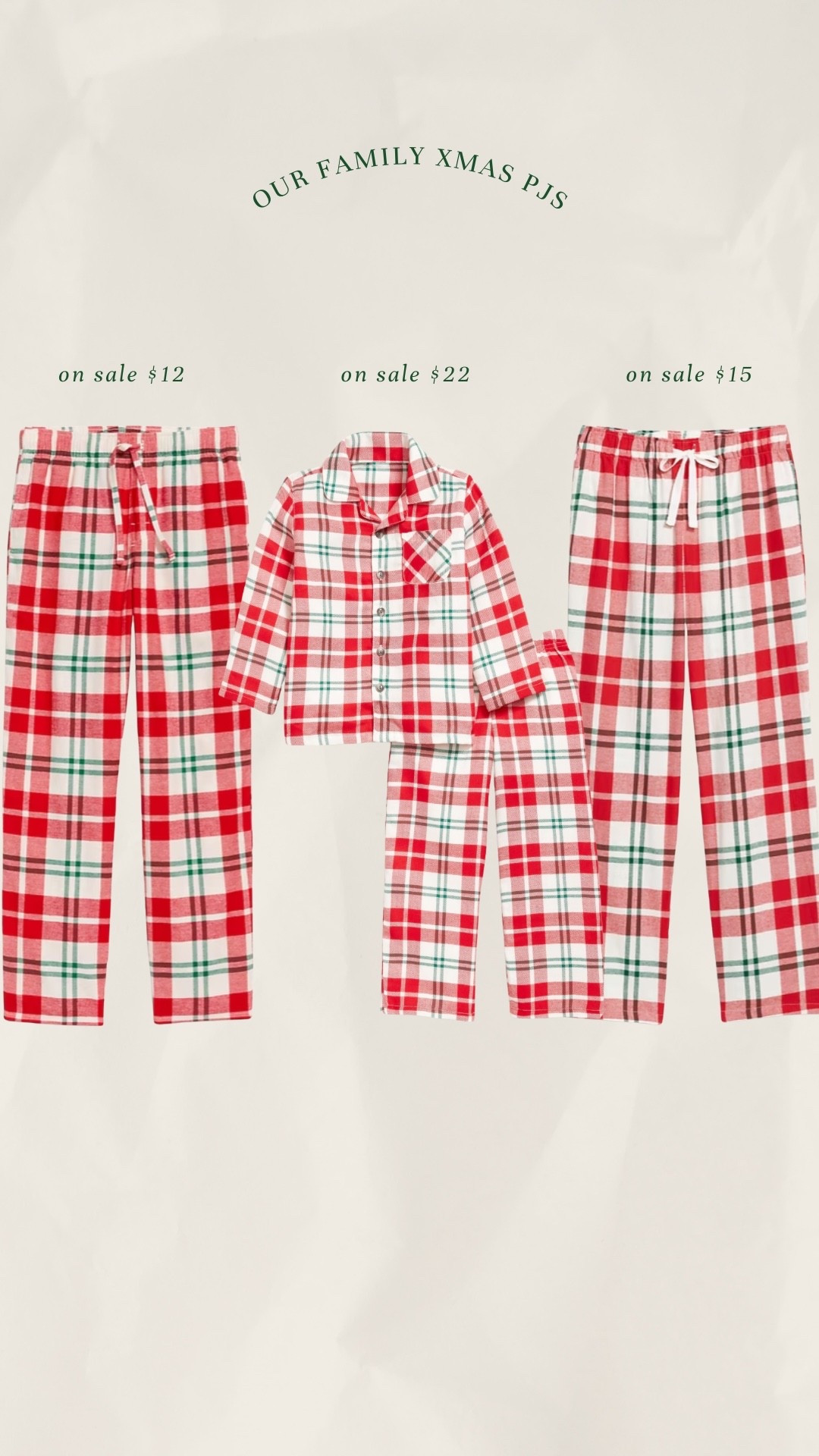 Just ordered our matching family Christmas pajamas! ❤️🎄