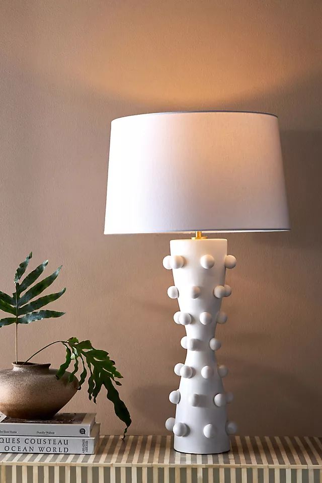 Ceramic Orb Table Lamp | Anthropologie (US)