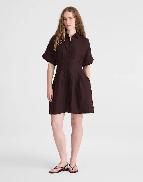 The Perry Mini Shirtdress | Madewell