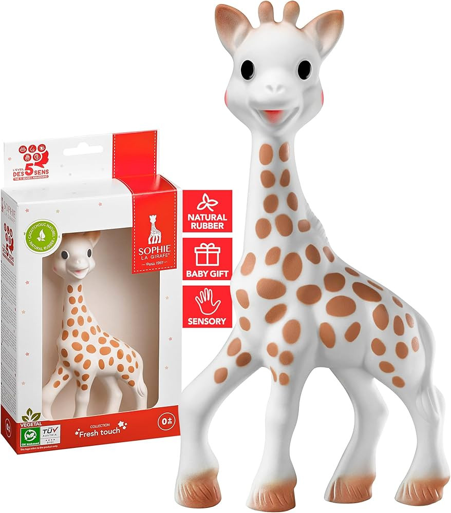 Sophie la girafe, Fresh Touch | Handcrafted for 60 Years in France | Natural Rubber | Designed fo... | Amazon (US)