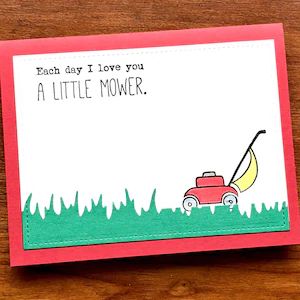 Funny Card for Him Lawn Mower Pun Card Cheeky Fathers Day | Etsy | Etsy (US)