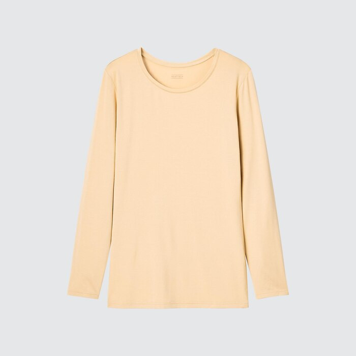 HEATTECH Crew Neck Long-Sleeve T-Shirt | UNIQLO (US)