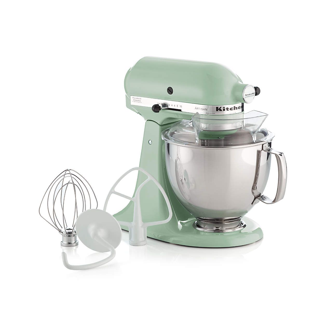 KitchenAid Artisan Shaded Palm 5-Quart Tilt-Head Stand Mixer + Reviews | Crate and Barrel | Crate & Barrel