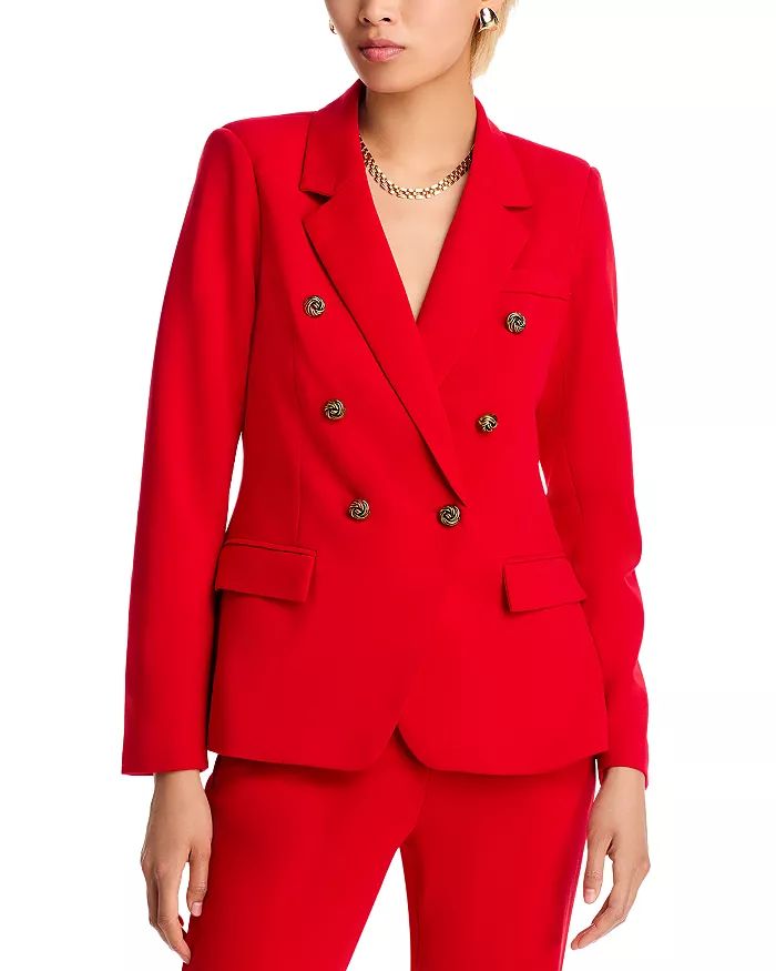 AQUA Crepe Cutaway Double Breasted Blazer - Exclusive Back to results -  Women - Bloomingdale's | Bloomingdale's (US)