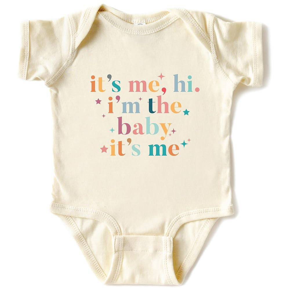 Babies It's Me Hi I'm the Baby It's Me Baby Bodysuit | In my Era Bodysuit for Baby Boys and Girls... | Amazon (US)