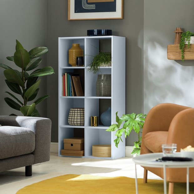 Buy Argos Home Squares 8 Cube Storage Unit - Grey | Cube storage units | Argos | argos.co.uk