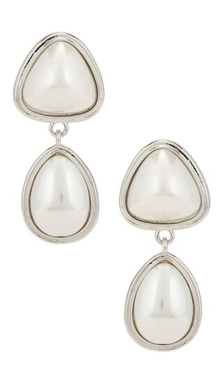 Stella Earrings in Silver | Revolve Clothing (Global)