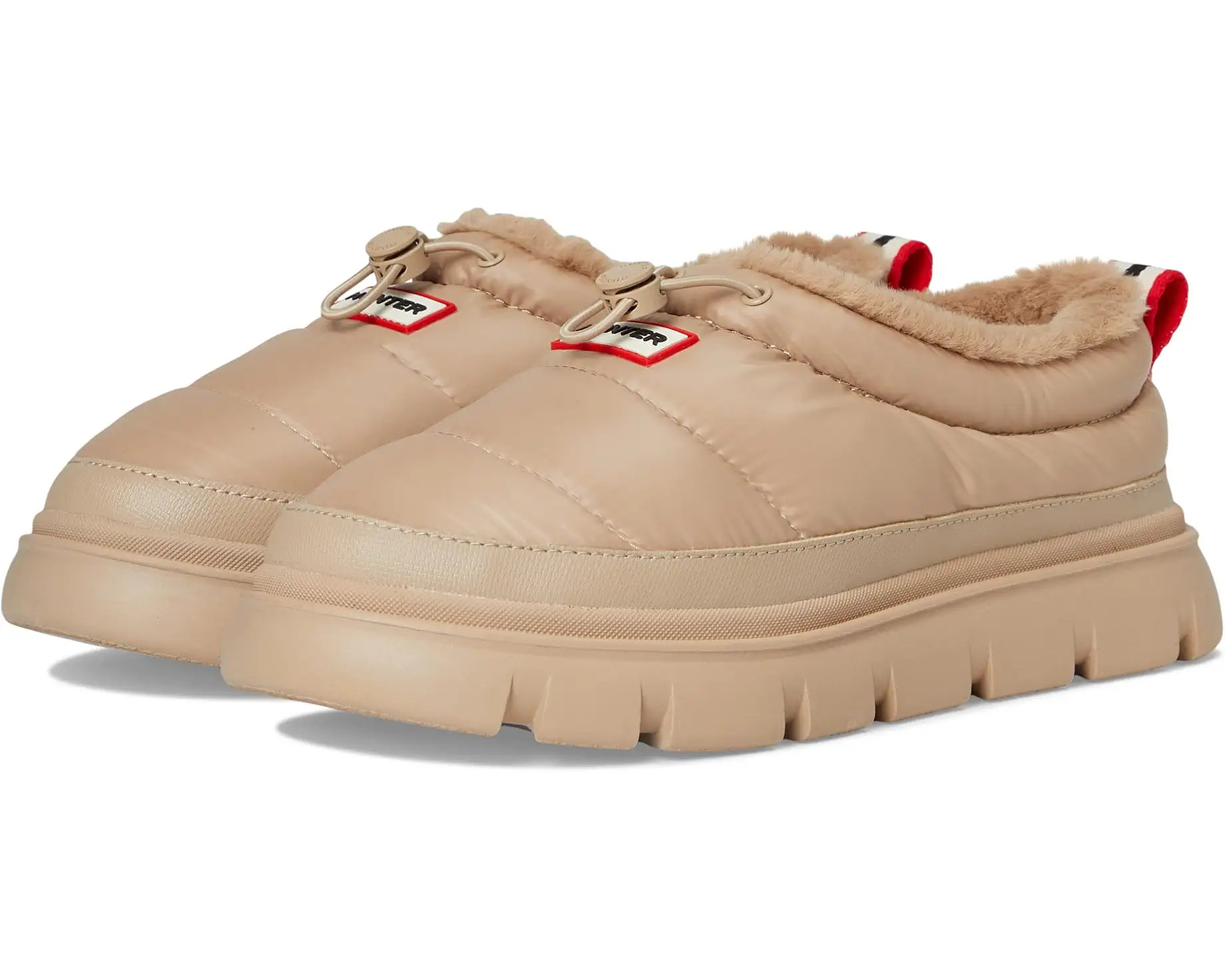 Hunter Madi Women's Flat Shoes Silverfalse : 8 M, Nylon | Zappos.com