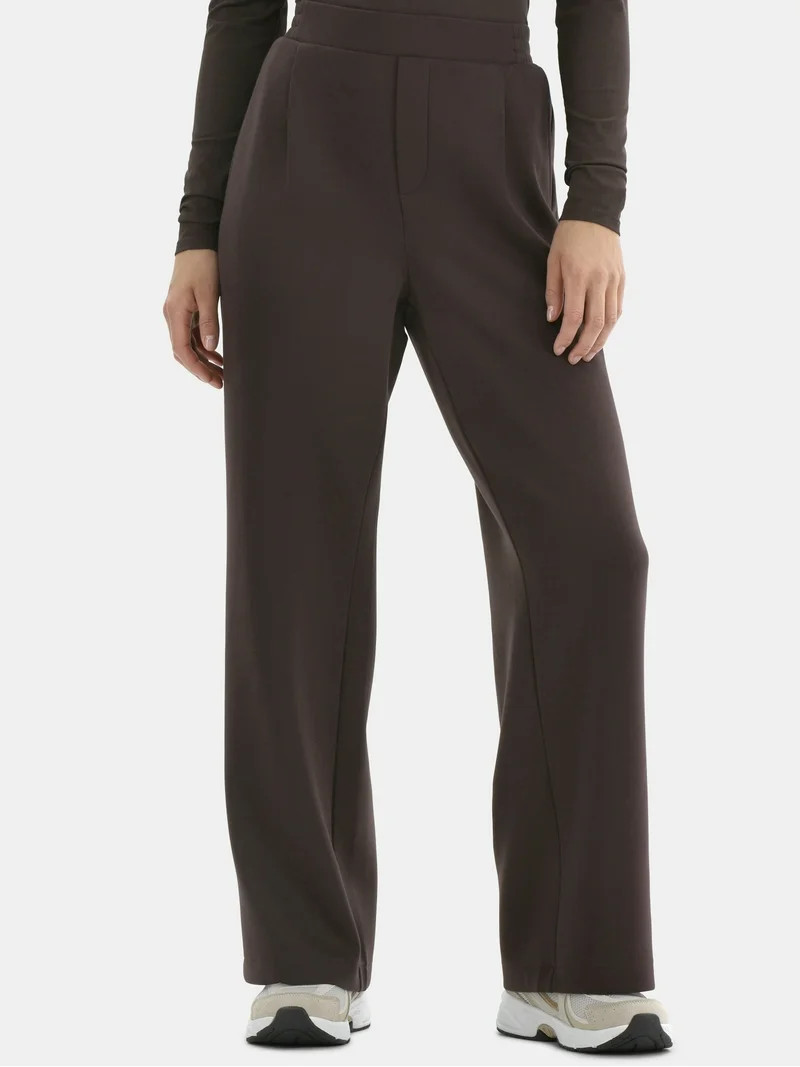 Avia Women's Knit Trouser Pant, Sizes XS-XXXL - Walmart.com | Walmart (US)