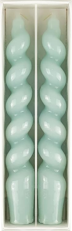 Spiral Taper Dinner Candles Conical Stick Candles H 7.5inch for Holiday Wedding Party Wax Unscent... | Amazon (US)