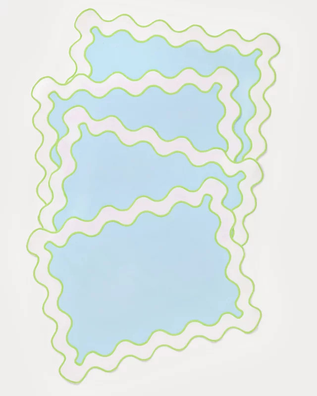 Scallop Placemats | Lilly Pulitzer | Lilly Pulitzer