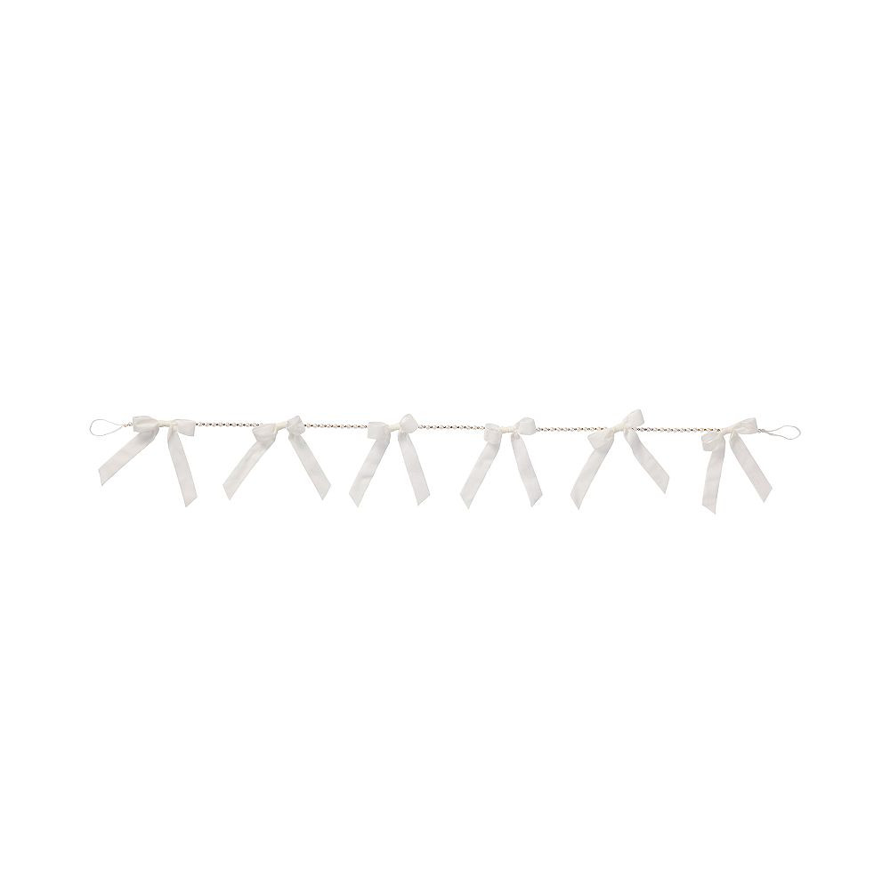 LoveShackFancy Pearl With Bows Garland (72") | Pottery Barn Teen