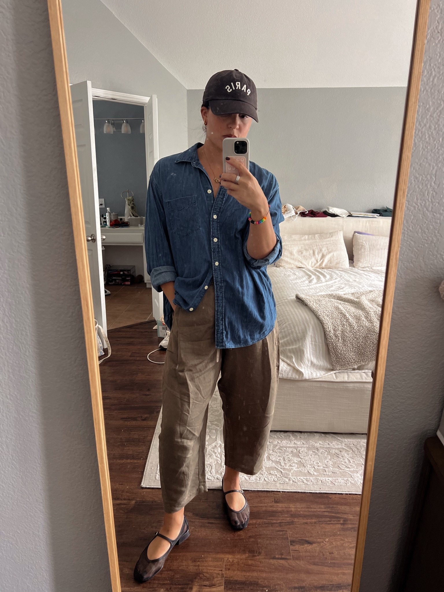 Oversized shirt + Barrel leg pants = my fall uniform. 
I could wear this everyday. My top is from Gap and currently on sale. These shoes are so good, I love the mesh because they add interest! 

#LTKxMadewell #LTKSaleAlert #LTKFindsUnder50