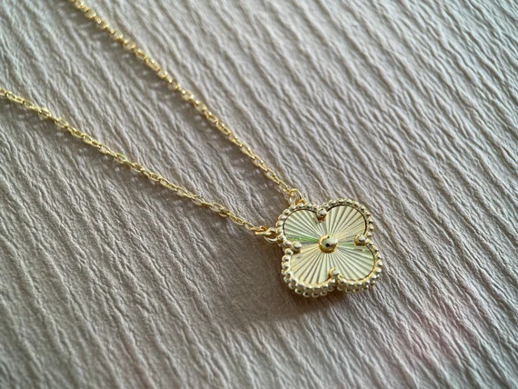 Quilloche Pendant Necklace 18K Gold Plated Handmade - Etsy Canada | Etsy (CAD)