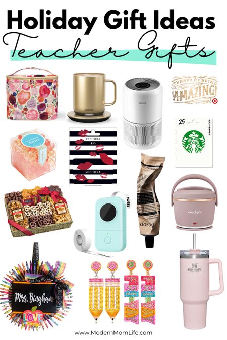 Teacher gift ideas / teacher gifts / gifts under $50 

#LTKGiftGuide #LTKHoliday #LTKSeasonal