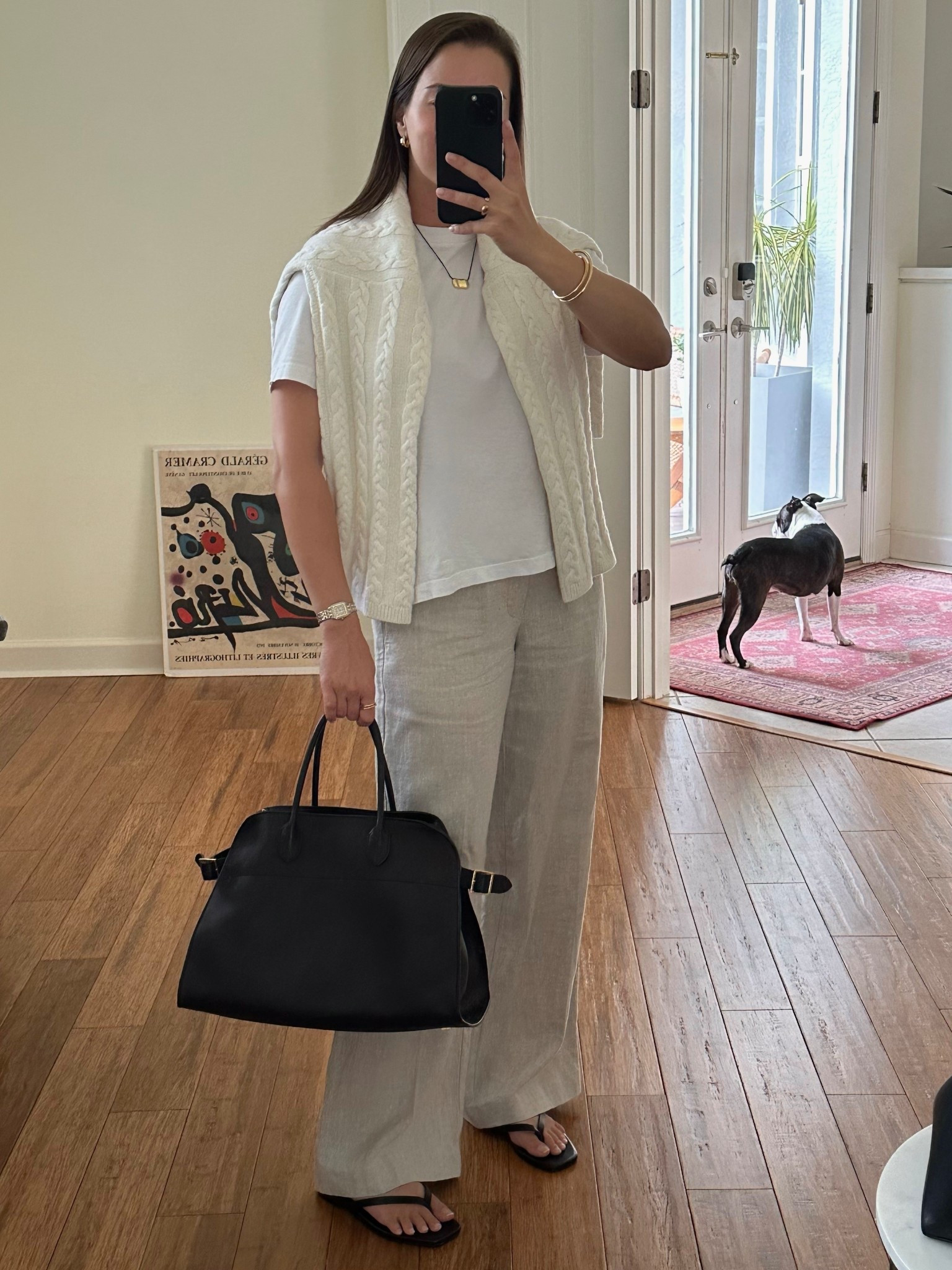 Weekend outfit, cable knit sweater, linen pants



#LTKSeasonal #LTKFindsUnder100 #LTKStyleTip