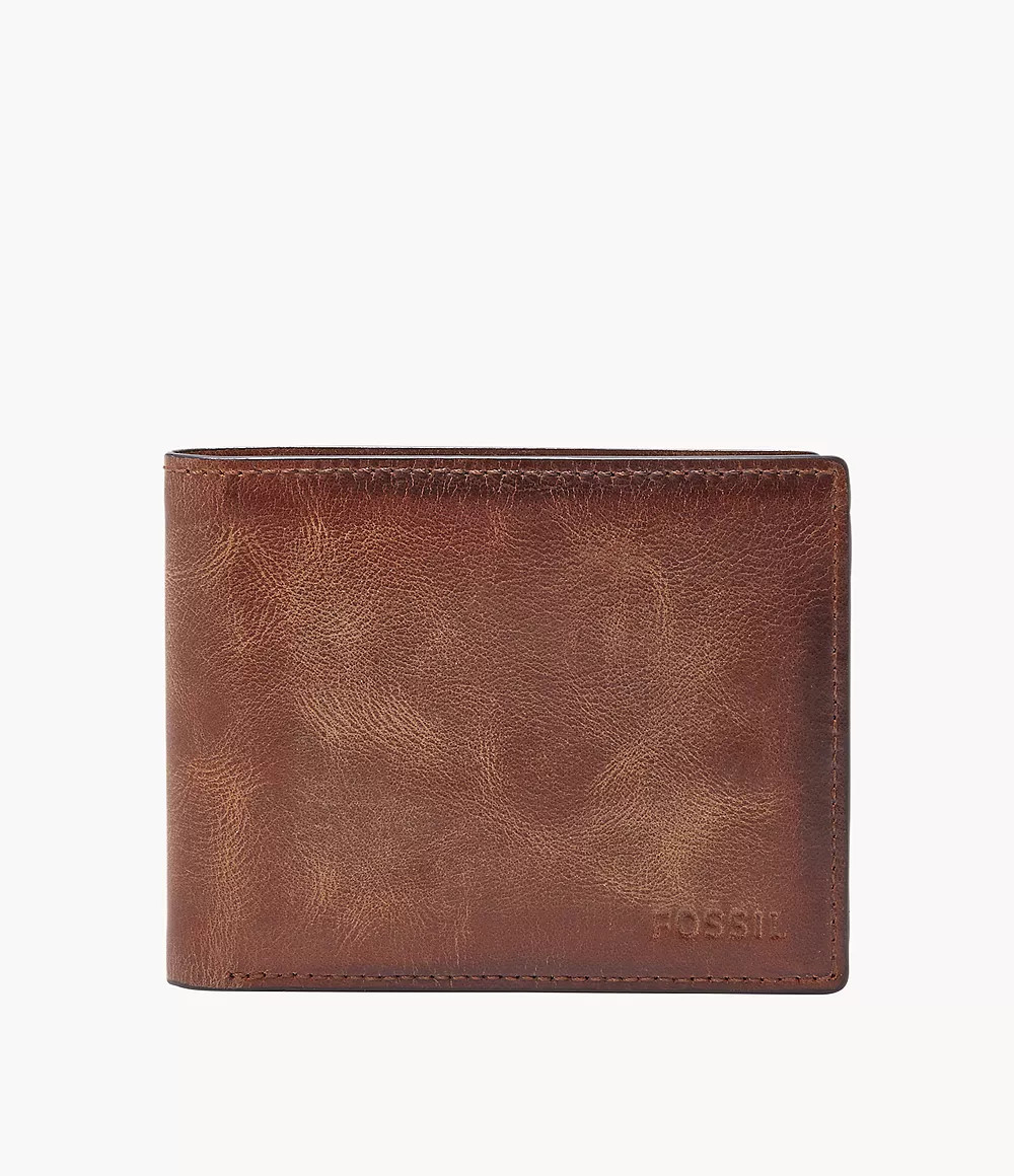 Derrick RFID Flip ID Bifold | Fossil Canada
