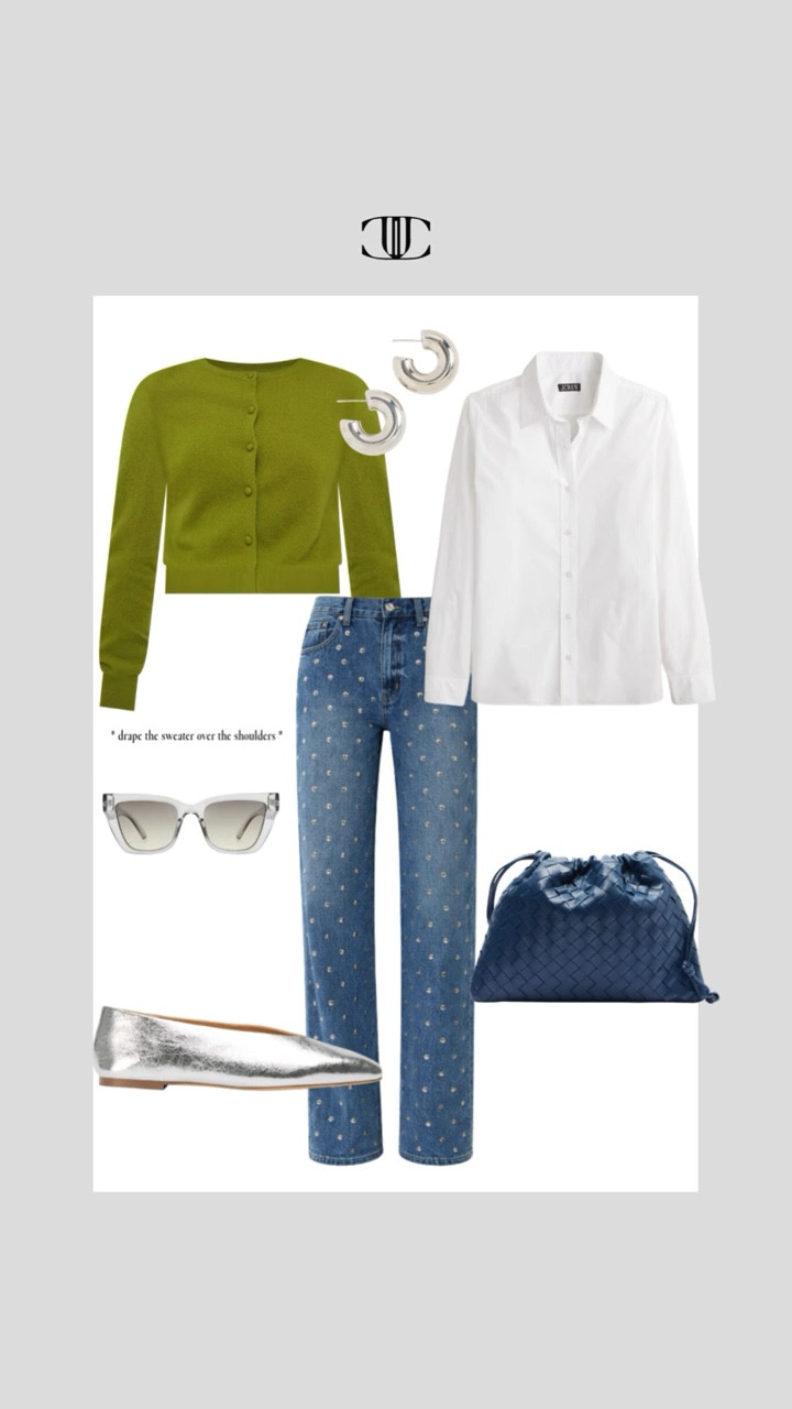 Jess’ Denim 🤍 Six elevated everyday looks built around great jeans. From crisp shirting and easy knits to polished blazers and chic flats, these outfits show how a strong pair of denim can carry you from errands and lunches to casual evenings out.

Simple layers, flattering fits, and effortless styling that make your favorite jeans work a little harder. Save this for denim outfit inspo and tap to shop each look. 👖✨

#LTKStyle #JessDenim #DenimOutfits #HowToStyleJeans #EverydayStyle #WardrobeStaples #LTKFinds 

 





#LTKOver40 #LTKootd #LTKmomlife