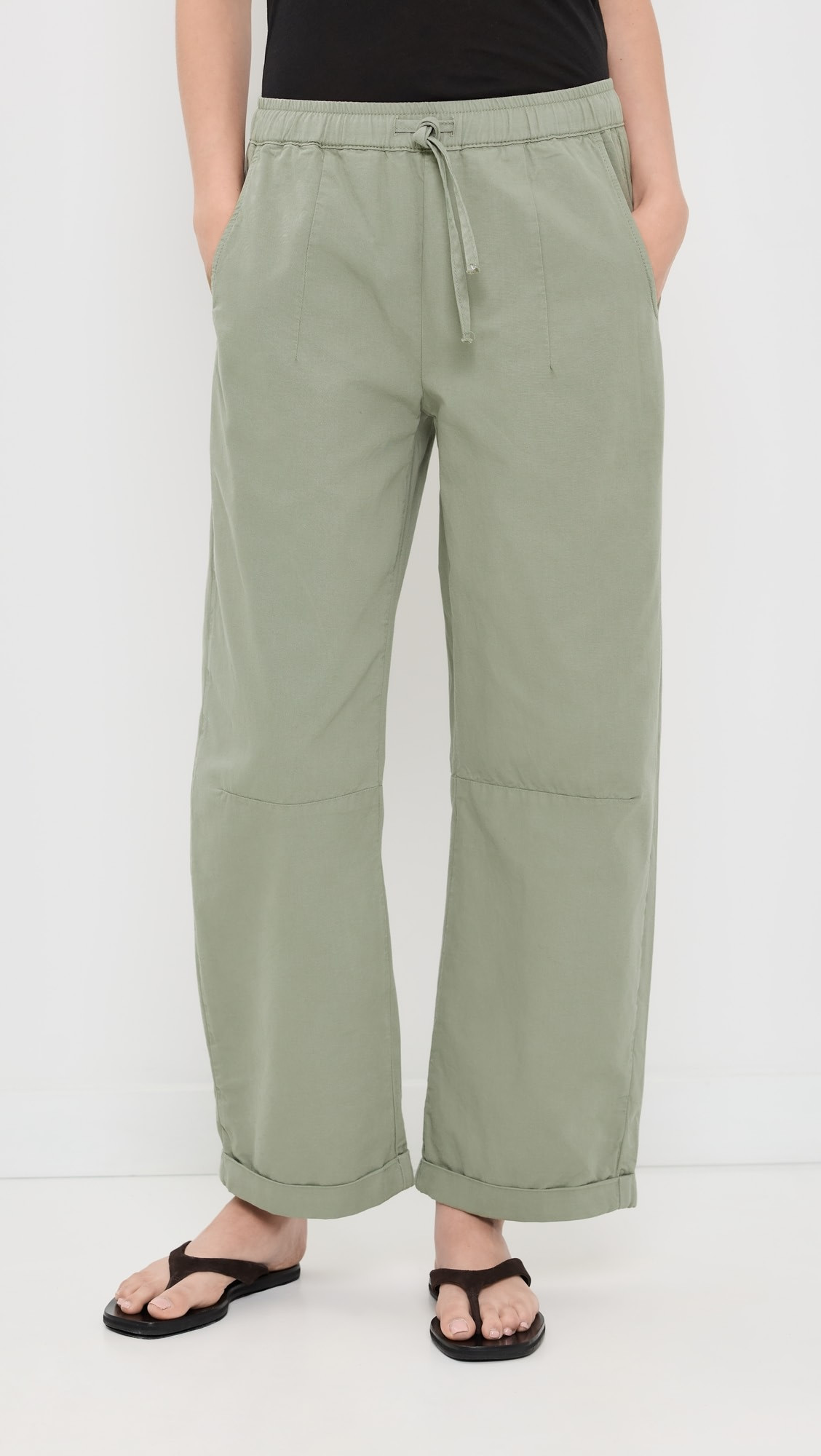 Mara Sateen Drawstring Pants | Shopbop